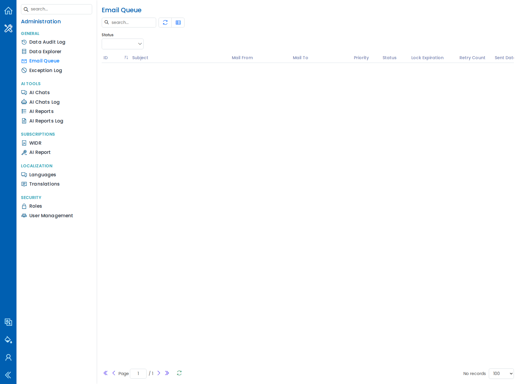 Email Queue